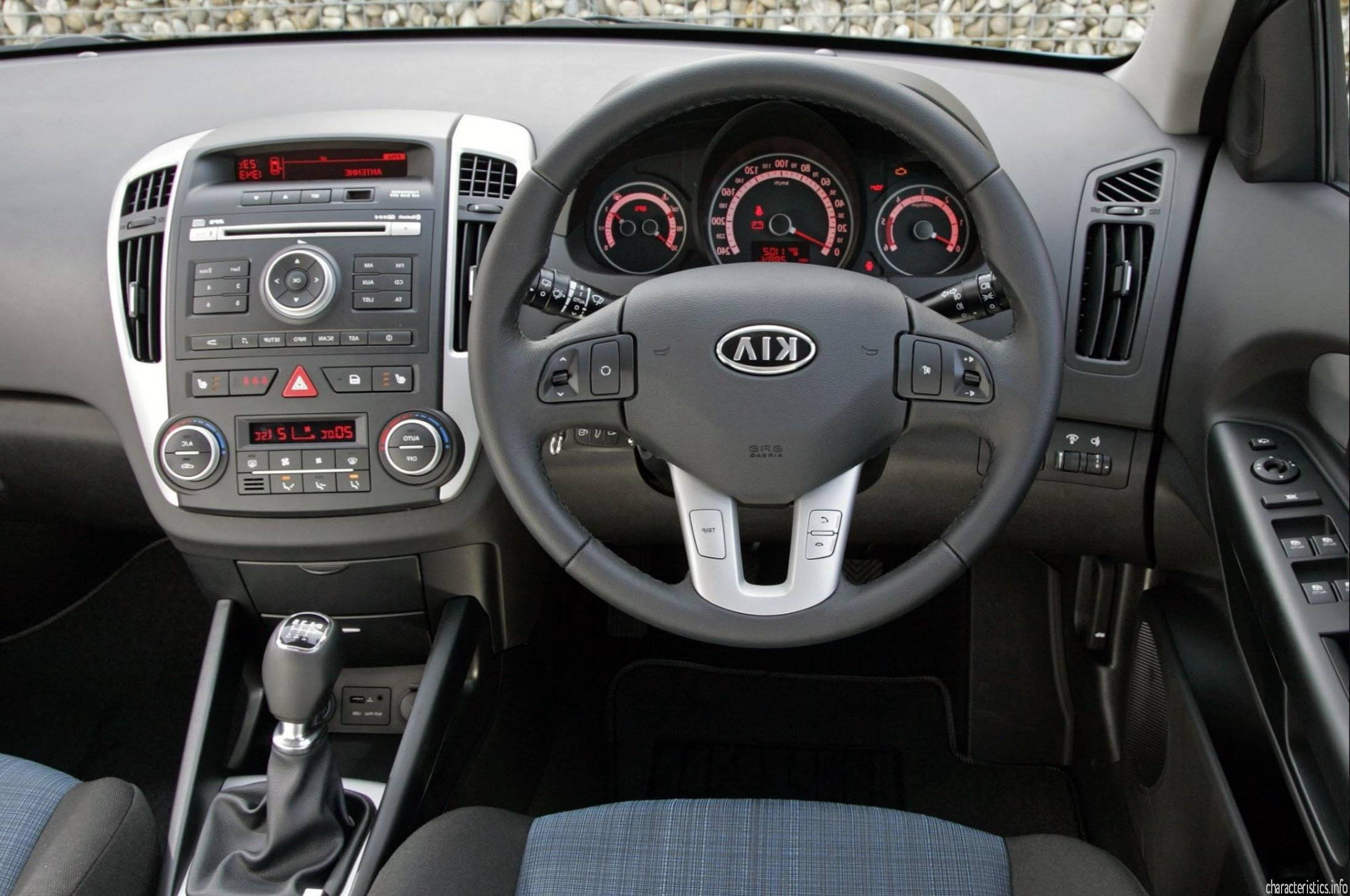 KIA Покоління
 ceed ed facelift 1.4 CVVT (105 hk) 2WD Технічні характеристики
